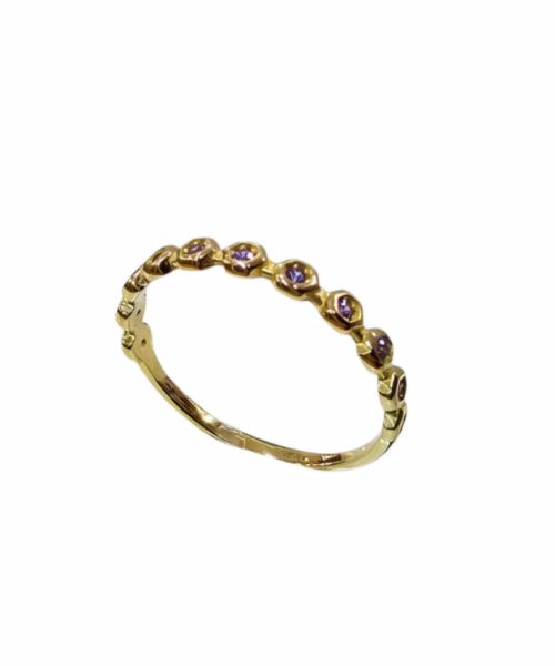 RING 9KT/ CUBIC ZIRCONIA