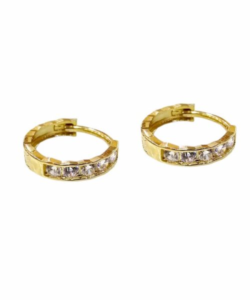 EARRINGS 9KT/ CUBIC ZIRCONIA