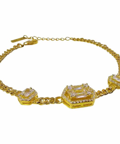 BRACELET SILVER/ CUBIC ZIRCONIA