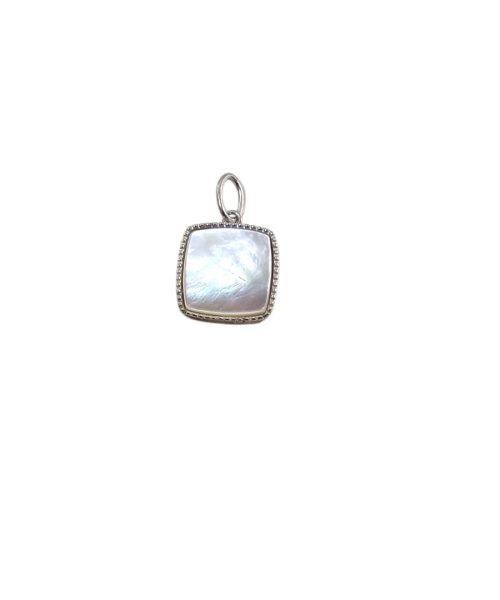 PENDANT SILVER/ MOTHER OF PEARL