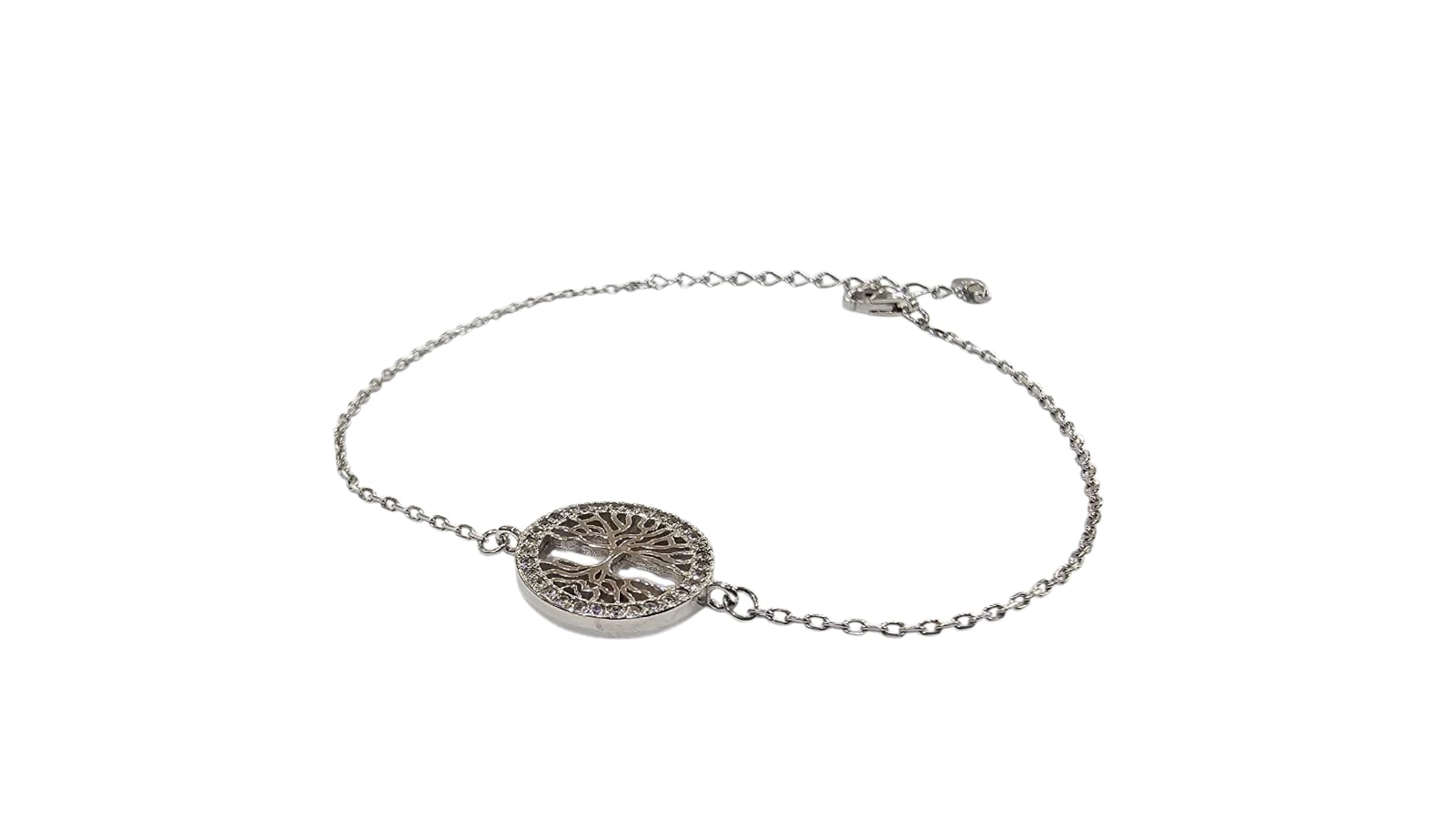 BRACELET SILVER /CUBIC ZIRCONIA/ TREE - Image 2