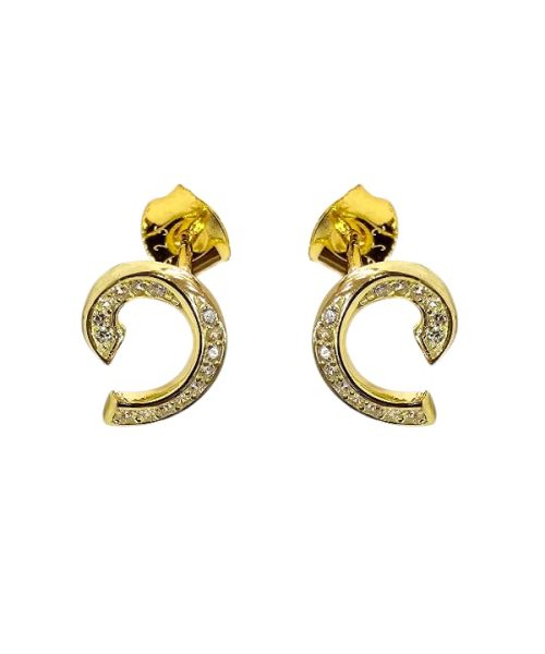 EARRINGS SILVER/ CUBIC ZIRCONIA