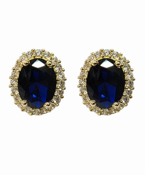 EARRINGS 9KT DIANE/ CUBIC ZIRCONIA