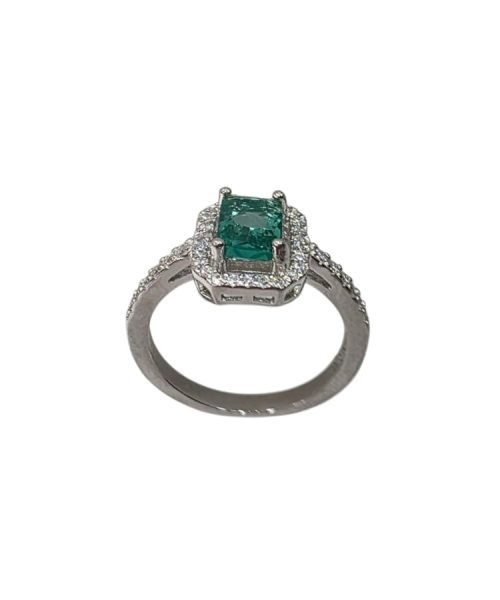 RING SILVER/ CUBIC ZIRCONIA