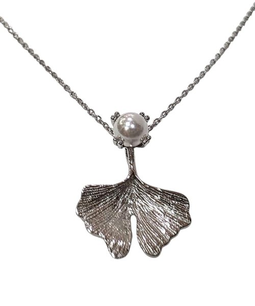 NECKLACE SILVER/ CULTURED PEARL