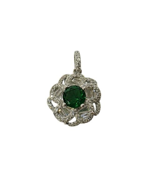 PENDANT SILVER/CUBIC ZIRCONIA