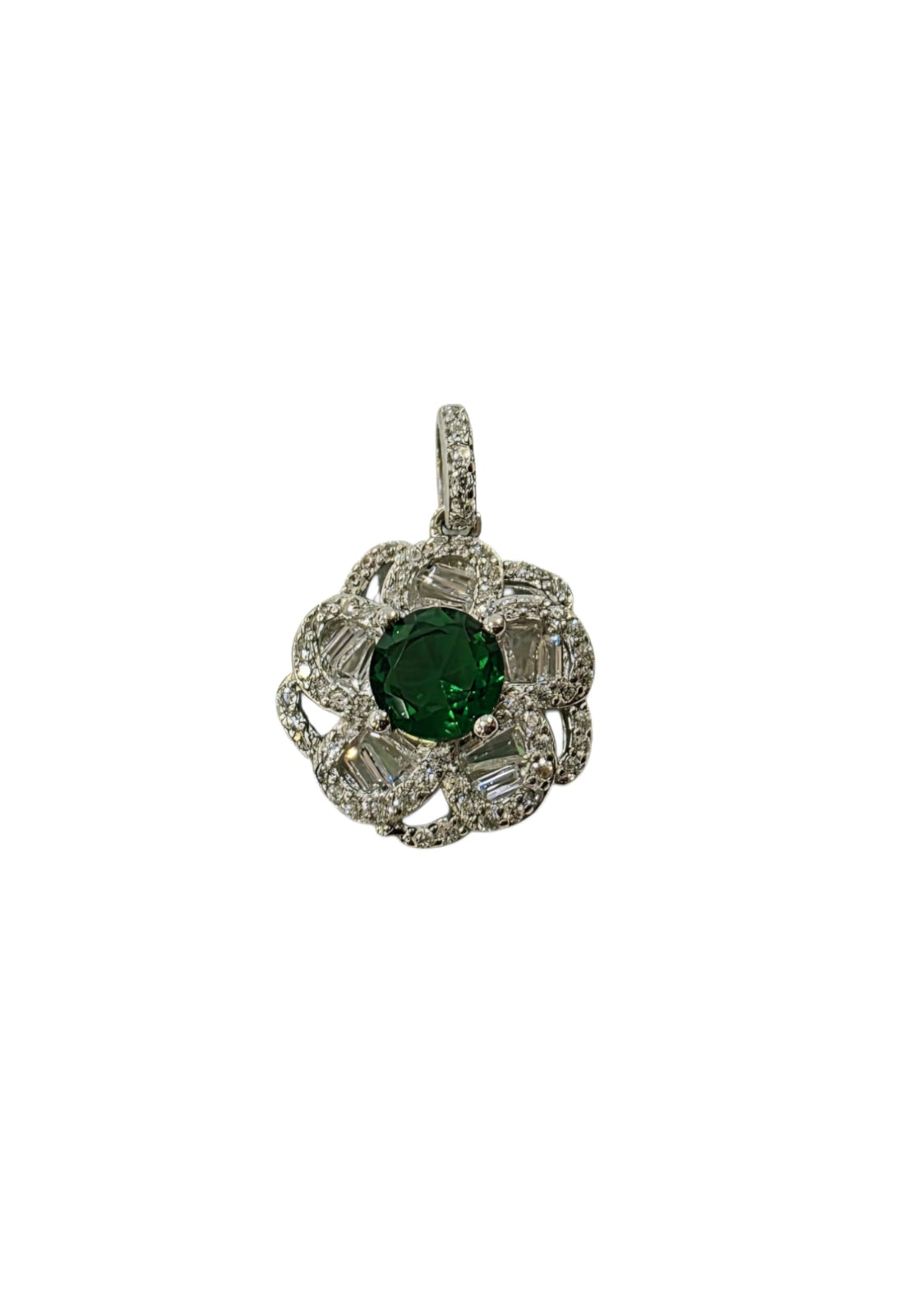 PENDANT SILVER/CUBIC ZIRCONIA