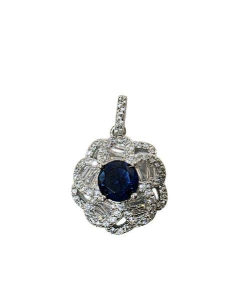 PENDANT SILVER/ CUBIC ZIRCONIA