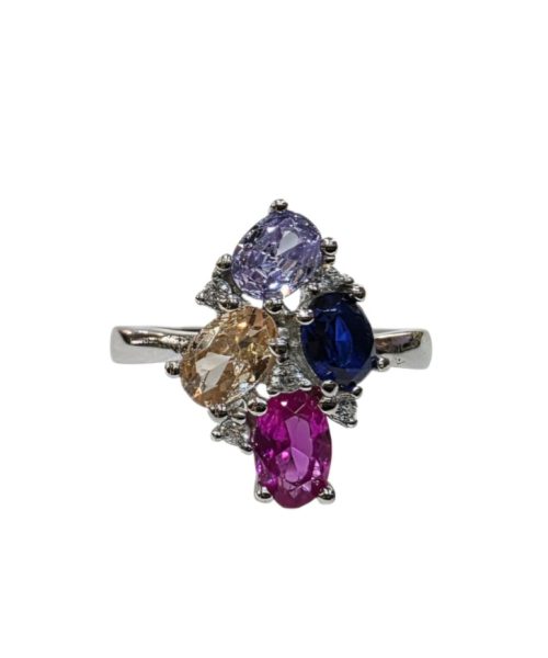 RING SILVER/ CUBIC ZIRCONIA