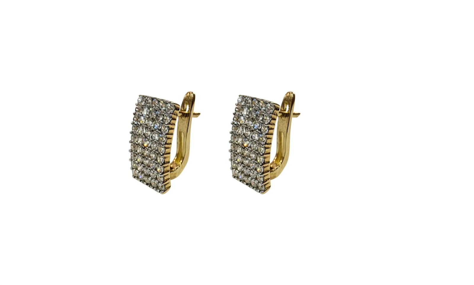 EARRINGS 9KT/ CUBIC ZIRCONIA