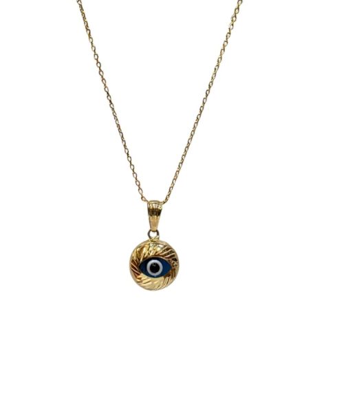 NECKLACE 9KT/ EYE