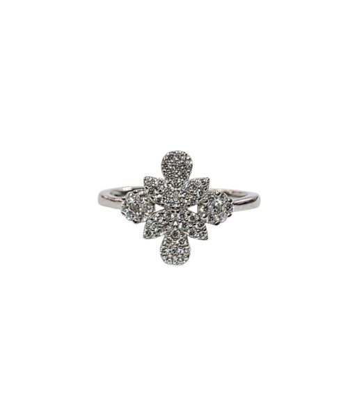 RING SILVER/ CUBIC ZIRCONIA