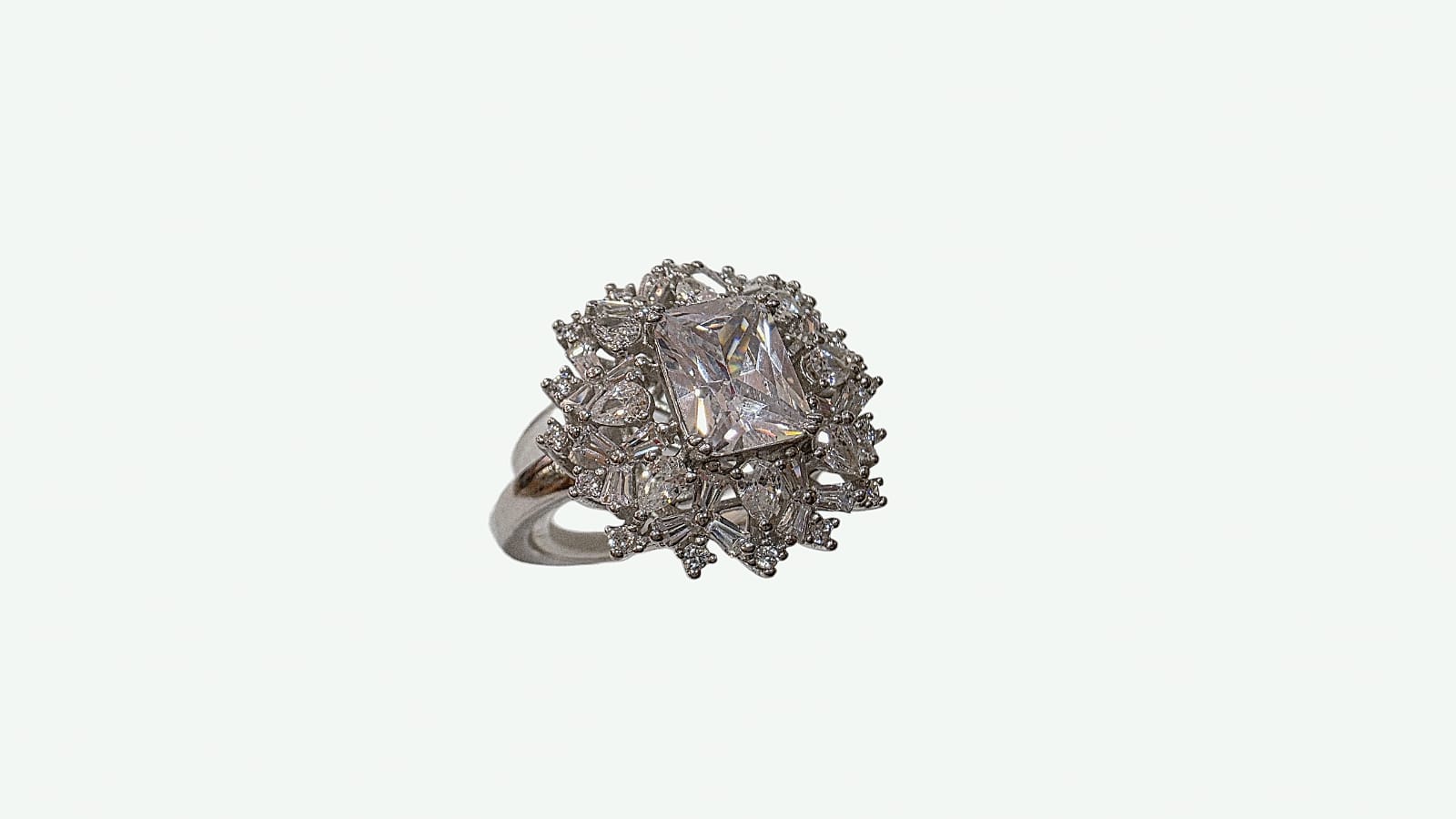 RING SILVER/ CUBIC ZIRCONIA - Image 3