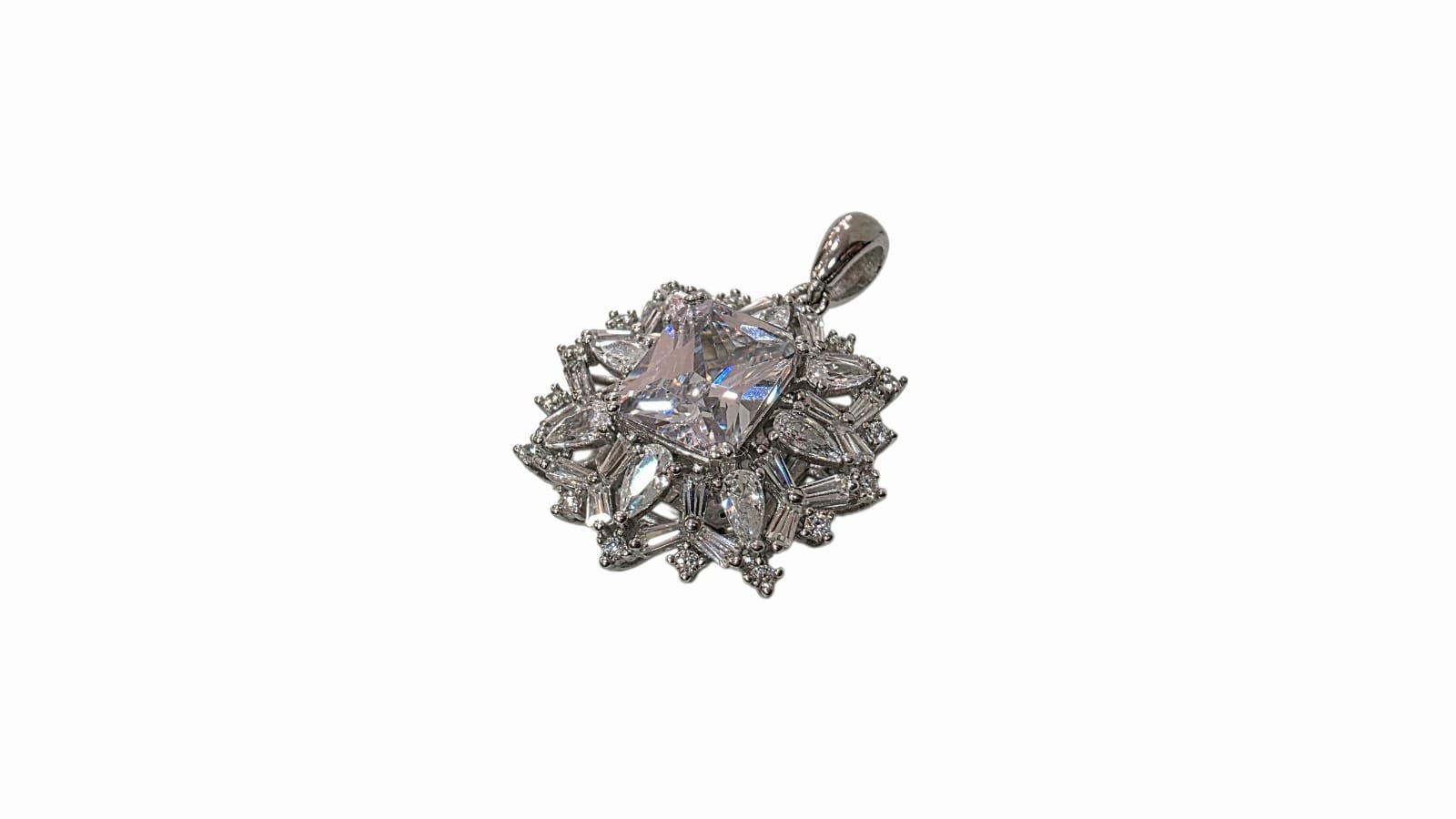 PENDANT SILVER/ CUBIC ZIRCONIA - Image 2