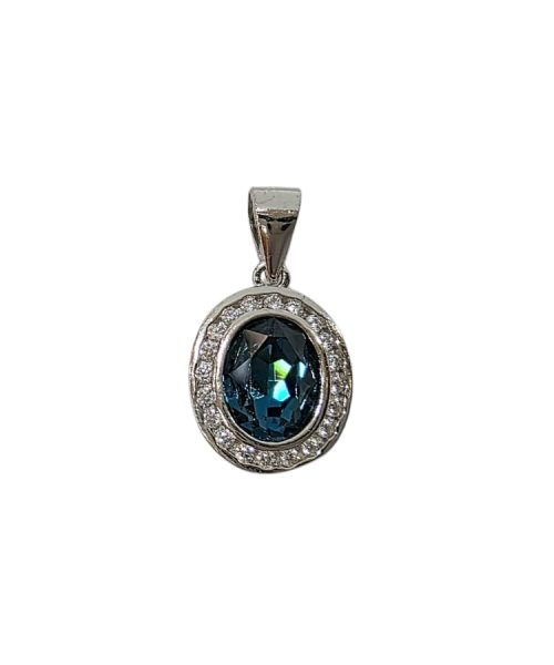 PENDANT SILVER/ CUBIC ZIRCONIA