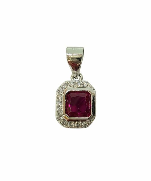 PENDANT SILVER/ CUBIC ZIRDONIA