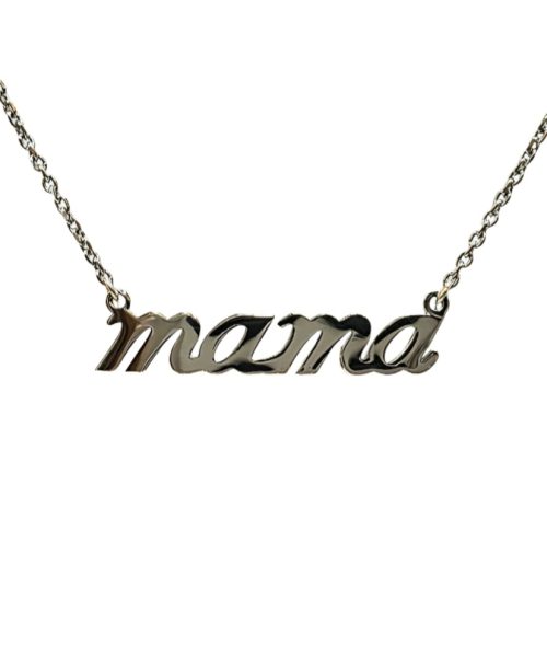 NECKLACE SILVER/ MAMA