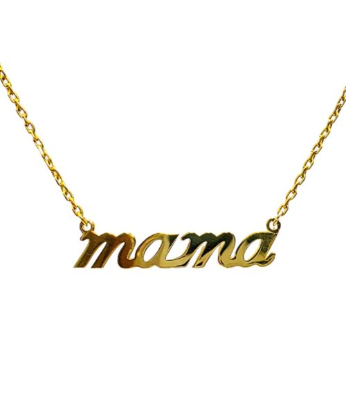 NECKLACE SILVER/ MAMA
