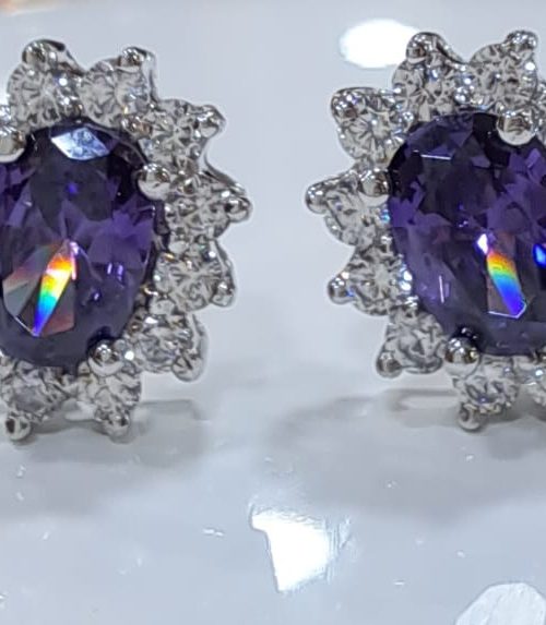 EARRINGS DIANA 9KT