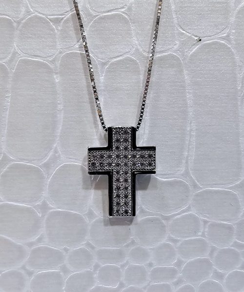 NECKLACE 18KT CROSS