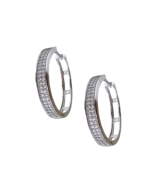 EARRINGS 9KT/ CUBIC ZIRCONIA