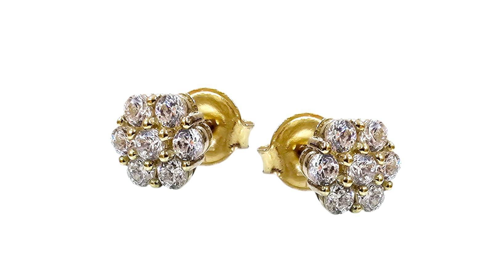 EARRINGS 9KT/ CUBIC ZIRCONIA - Image 2
