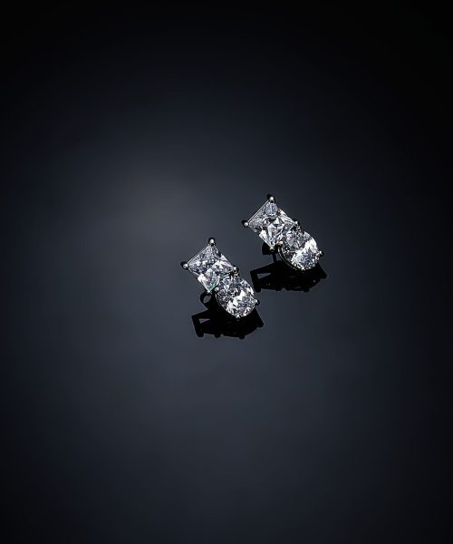 CHIARA FERRAGNI PRINCESS J19AVU04 Silver Earrings With Stones