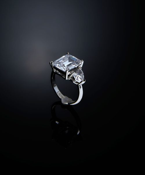 CHIARA FERRAGNI PRINCESS J19AVU060-No.14 Silver Ring With Stones