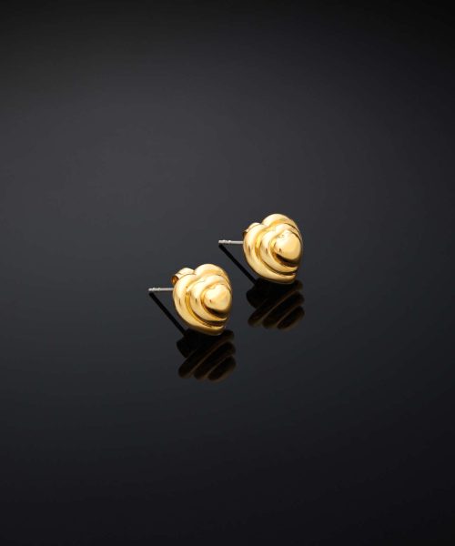 CHIARA FERRAGNI BOLD J19AXP09 Gold Heart Earrings