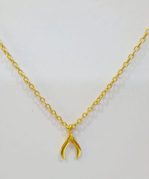 NECKLACE SILVER GP HORSE SHOE