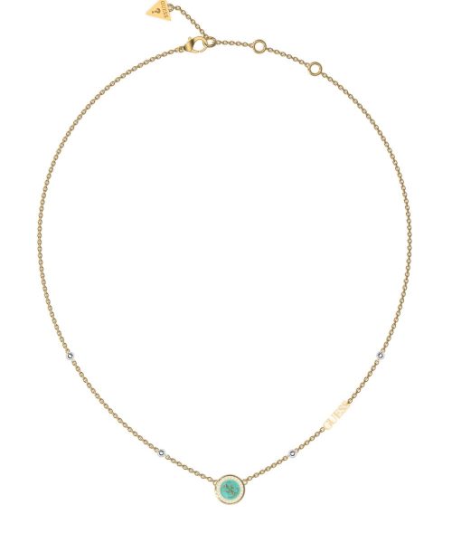 GUESS STEEL DREAMING GUESS JUBN03119JWYGAQT/U Gold Necklace With Two Tone Design