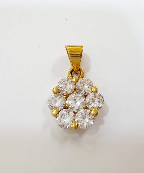 PENDANT18KT/ CUBIC ZIRCONIA