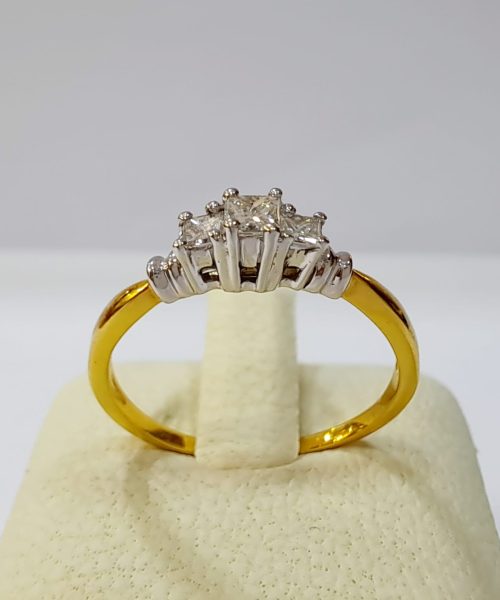 RING 18KT/VSG 0.25CT