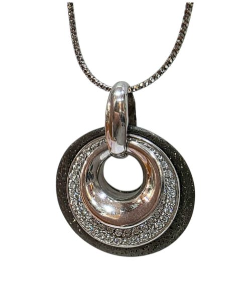 PENDANT SILVER/ CUBIC ZIRCONIA