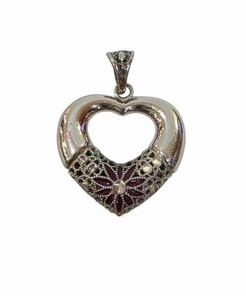 PENDANT SILVER/ HEART