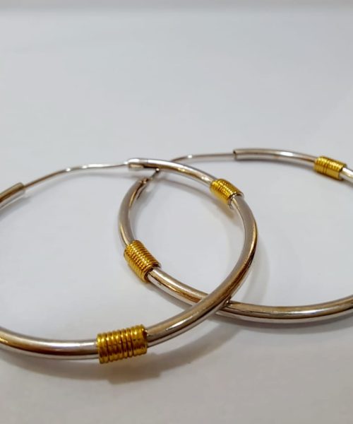 EARRINGS 18KT HOOPS