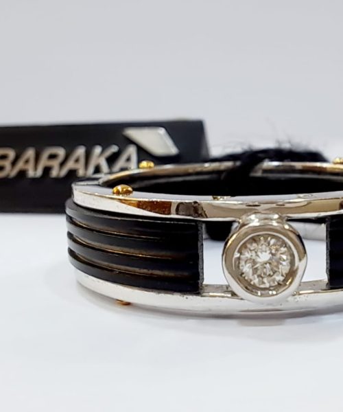 RING 18KT BARAKA/0.08CT