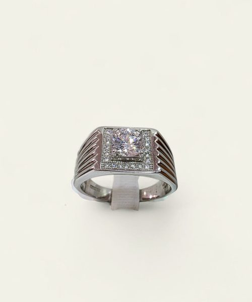RING SILVER/ CUBIC ZIRCONIA