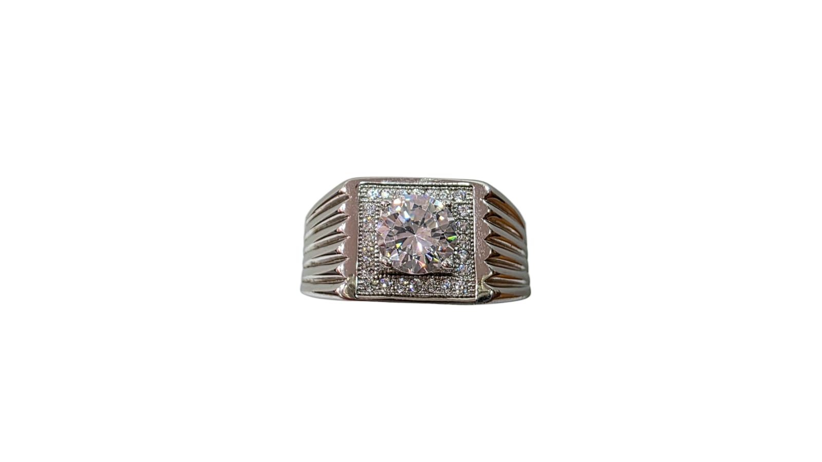 RING SILVER/ CUBIC ZIRCONIA - Image 2