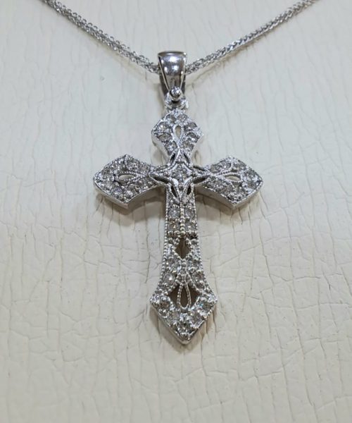 CROSS 18KT VSG 0.185CT