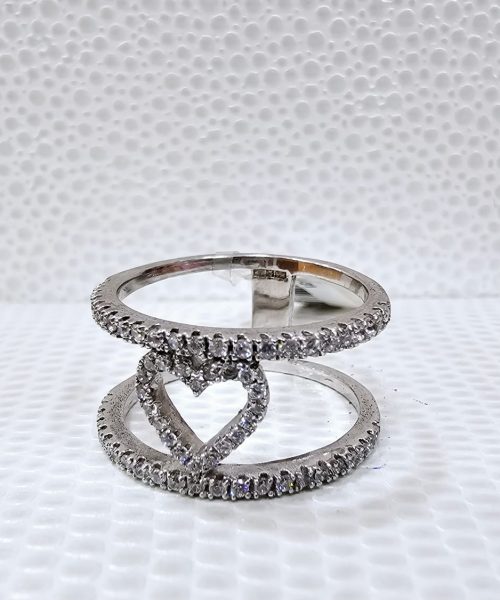 RING SILVER/ CUBIC ZIRCONIA