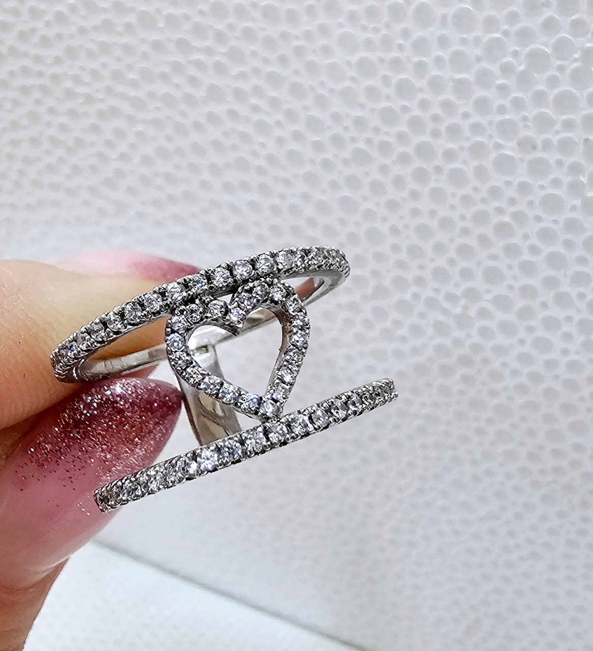RING SILVER/ CUBIC ZIRCONIA - Image 2