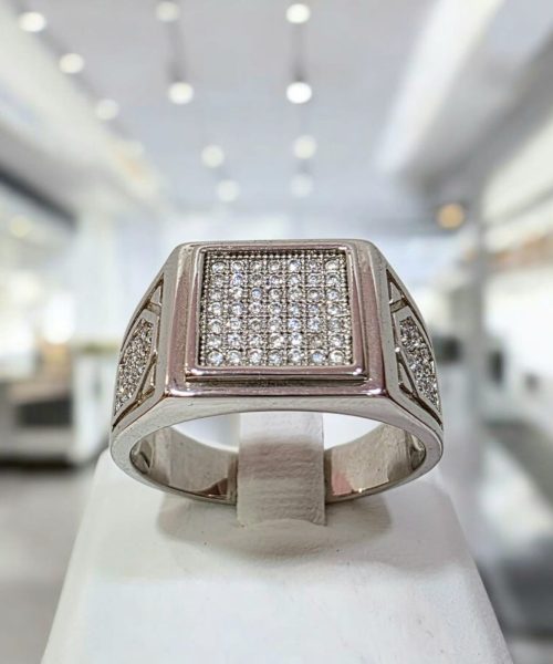 RING SILVER/ CUBIC ZIRCONIA