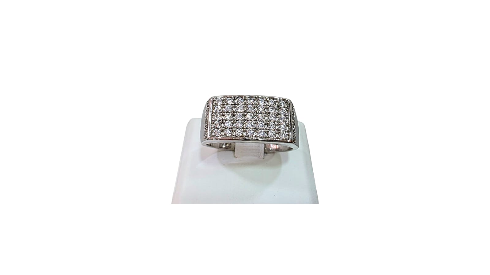 RING SILVER FOR MEN/ CUBIC ZIRCONIA - Image 3
