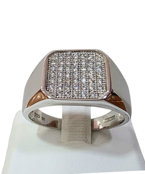 RING SILVER/ CUBIC ZIRCONIA