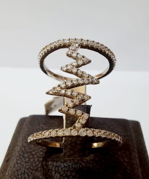 RING SILVER CZ