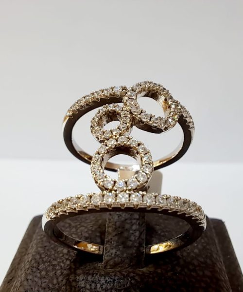 RING SILVER CZ