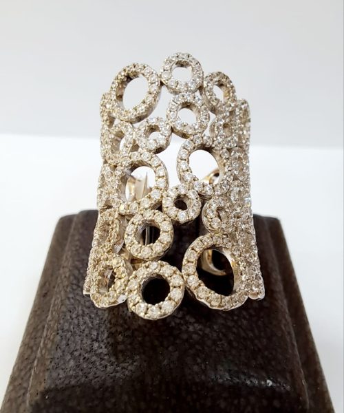 RING SILVER CZ