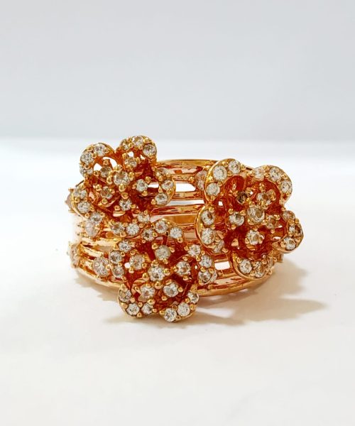 RING SILVER CZ