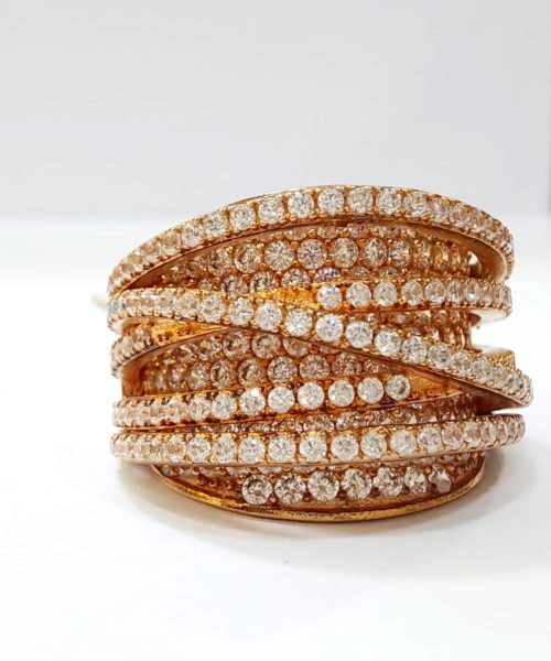 RING SILVER CZ
